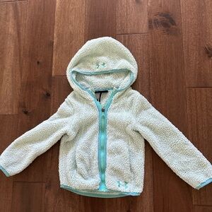 Under Armour Sherpa Hoodie with Aqua Accents